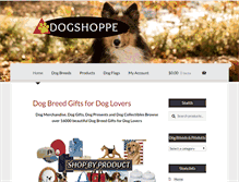 Tablet Screenshot of dogshoppe.net